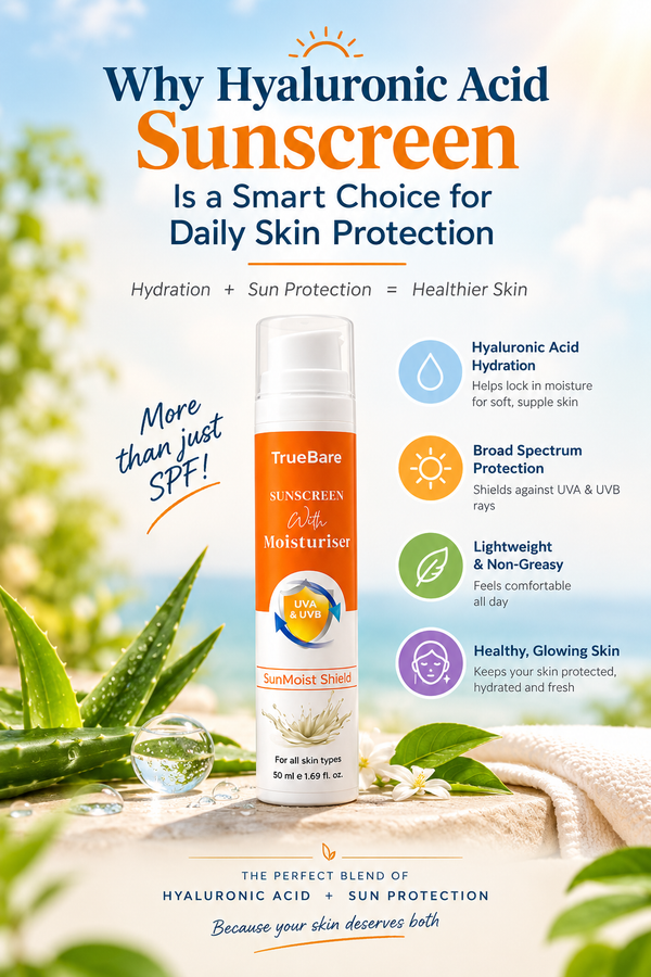 Why Hyaluronic Acid Sunscreen Is a Smart Choice for Daily Skin Protection