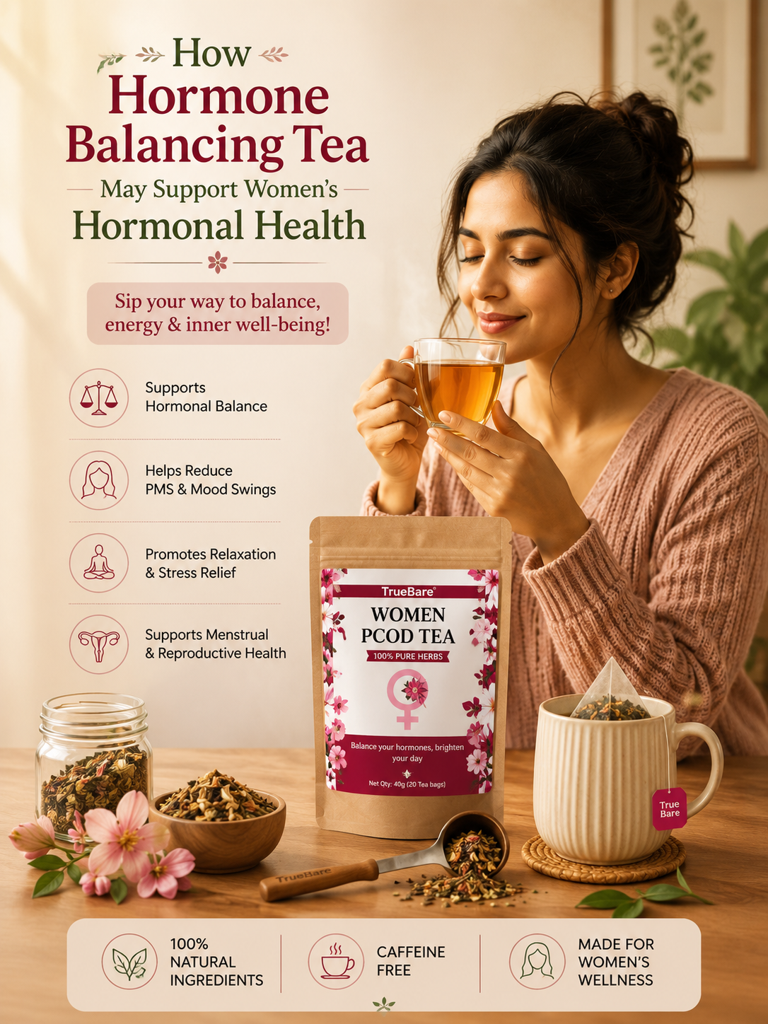 How Hormone Balancing Tea May Support Women’s Hormonal Health