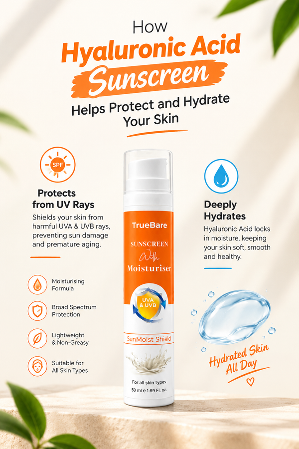 How Hyaluronic Acid Sunscreen Helps Protect and Hydrate Your Skin