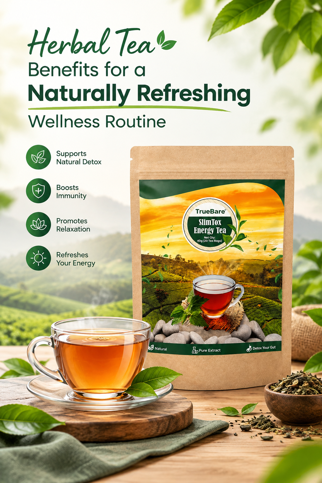 Herbal Tea Benefits for a Naturally Refreshing Wellness Routine