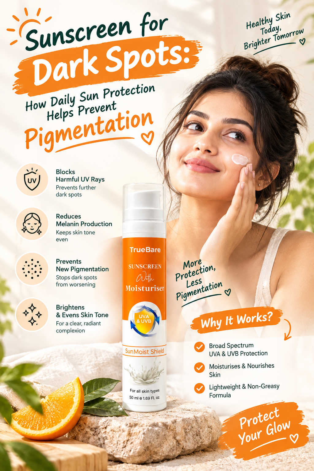 Sunscreen for Dark Spots: How Daily Sun Protection Helps Prevent Pigmentation