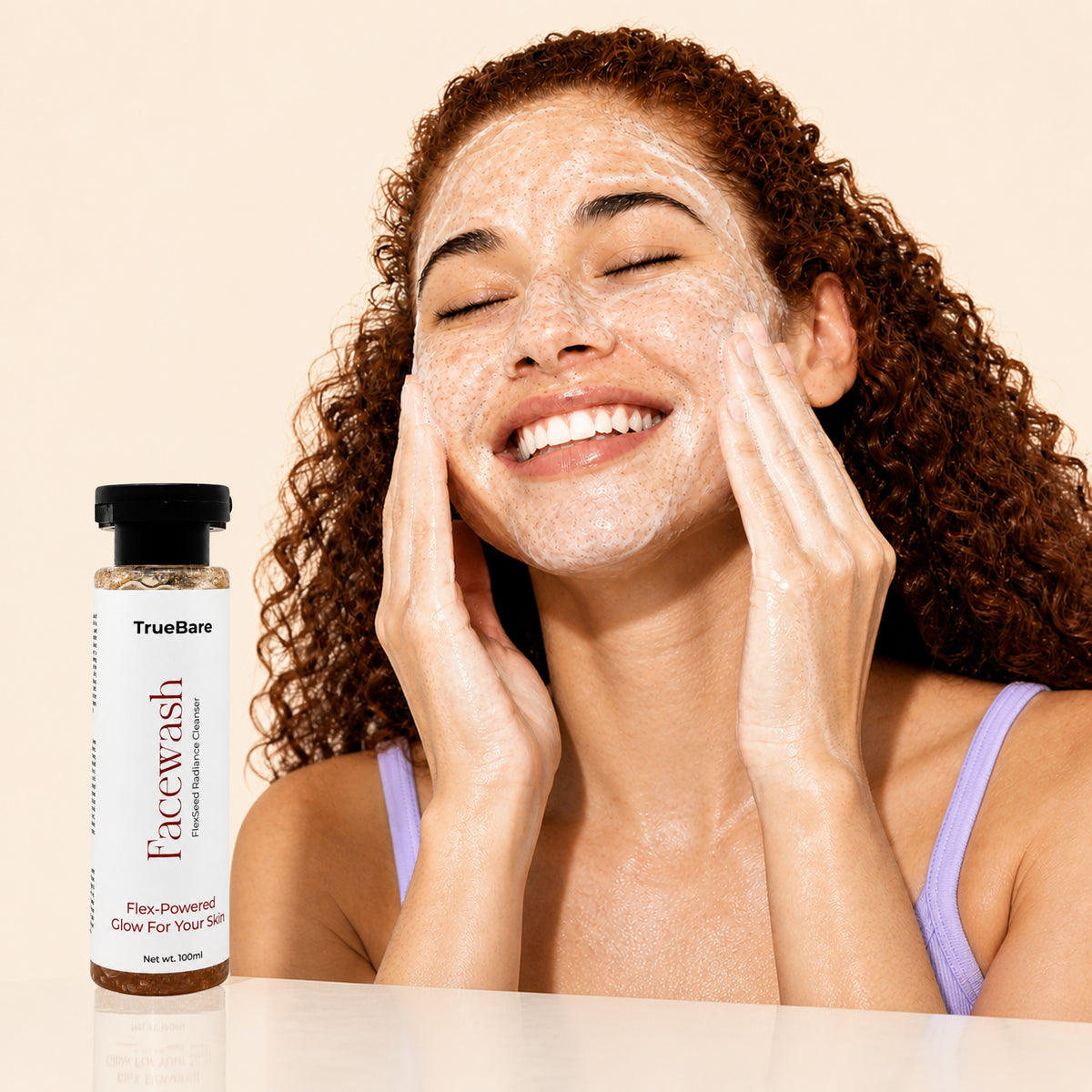 FlexSeed Radiance Cleanser – Deep Cleanse and Brighten Skin Naturally