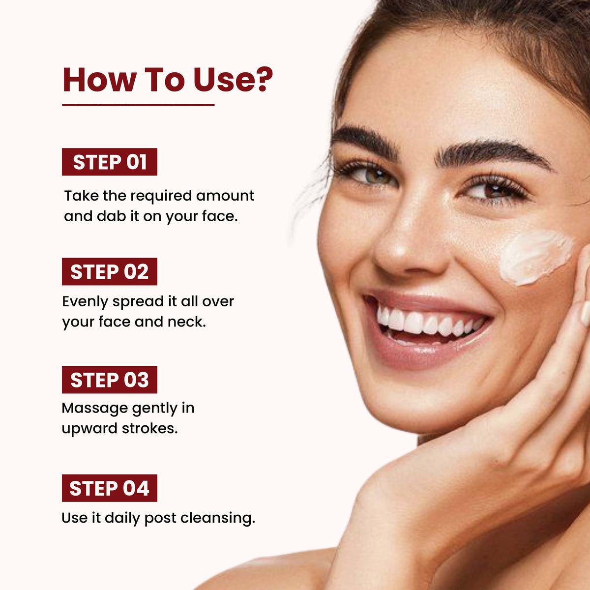 TrueBare LumiBright Whitening Cream – Skin Whitening Cream for Even Tone & Bright Radiant Skin